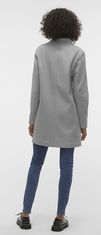 Vero Moda Dámský kabát VMDAFNE Regular Fit 10300265 Light Grey Melange (Velikost L)