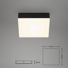 BRILONER BRILONER LED stropní svítidlo, 15,7 cm, 11 W, černá BRI 7069-015