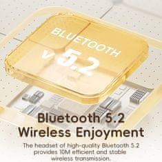 Rock Bezdrátová sluchátka O3 ANC bluetooth černá