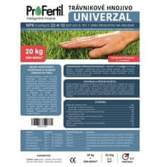 ProFertil Univerzal 22-4-10 + 2MgO + 1% Fe hnojivo (20kg)