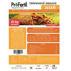 ProFertil Podzim 15-0-30, 2-3měsíční hnojivo (20kg)