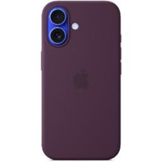 APPLE iPhone 16 Silicone Case MS Plum