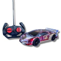 INTEREST Avengers R/C - auto ferrari na dálkové ovládání se světly 1:24.