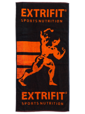 Extrifit Ručník černo-oranžová