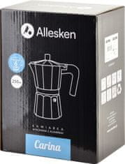 Allesken Moka konvice CARINA 250 ml černá