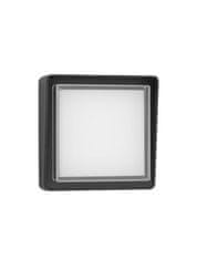 Nova Luce NOVA LUCE venkovní nástěnné svítidlo CAPE antracitový hliník matný akryl a čiré sklo LED 10W 3000K 220-240V 112st. IP65 9492550