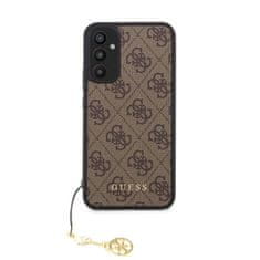 Guess Zadní kryt 4G Charms na Samsung A34 Brown