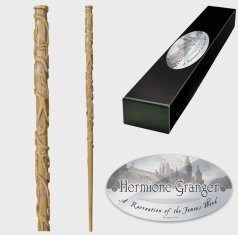 CurePink Replika hůlky Harry Potter: Hermiona Granger (délka 35 cm) pryskyřice