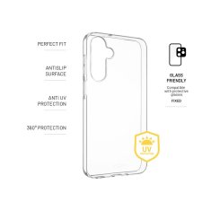 FIXED TPU gelový kryt Story AntiUV pro Samsung Galaxy A16 4G/5G, čirý FIXTCCA-1500-TR