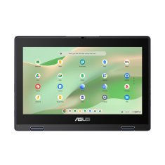 ASUS Chromebook CR11 Flip/CR1102FGA/N100/11,6"/1366x768/T/4GB/64GB eMMC/UHD/Chrome EDU/Gray/2R