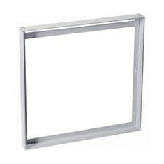 SLV BIG WHITE NÁSTAVBOVÝ RÁMEČEK, pro panel LED I-VIDUAL stříbrošedý, D/Š 62,5/62,5 cm 158774