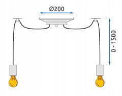 Toolight Lustr Spider Rope 10