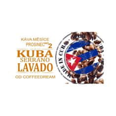 COFFEEDREAM Káva KUBA SERRANO LAVADO - Gramáž: 250g, Typ kávy: Zrnková, Způsob balení: běžný třívrstvý sáček