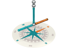 Geomag Mechanics Motion Compass 35 dílků
