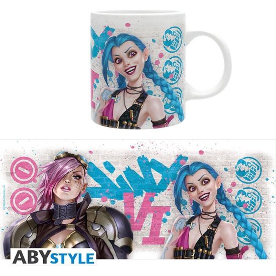 AbyStyle League of Legends Hrnek: Vi vs. Jinx 320 ml