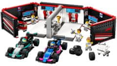 LEGO City 60444 Garáž F1 a vozy Mercedes-AMG a Alpine