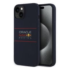 Red Bull Zadní kryt Silicone Horizontal Logo MagSafe pro iPhone 14 Navy