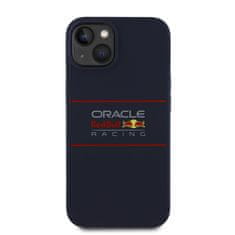 Red Bull Zadní kryt Silicone Horizontal Logo MagSafe pro iPhone 14 Navy