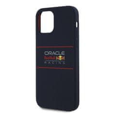 Red Bull Zadní kryt Silicone Horizontal Logo MagSafe pro iPhone 12-12 Pro Navy