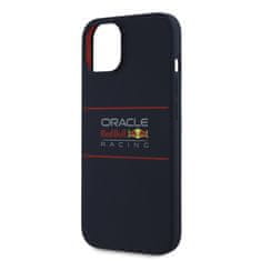 Red Bull Zadní kryt Silicone Horizontal Logo MagSafe pro iPhone 14 Navy