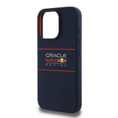 Red Bull Zadní kryt Silicone Horizontal Logo MagSafe pro iPhone 15 Pro Navy