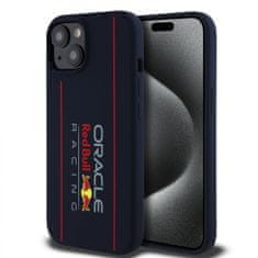 Red Bull Zadní kryt Silicone Vertical Logo MagSafe pro iPhone 15 Navy