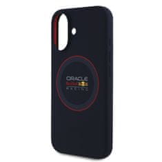 Red Bull Zadní kryt Silicone Red Ring MagSafe pro iPhone 16 Plus Navy