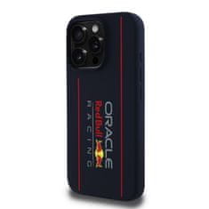 Red Bull Zadní kryt Silicone Vertical Logo MagSafe pro iPhone 15 Pro Navy