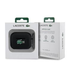 Lacoste Pouzdro Liquid Silicone Croc Logo Pouzdro pro AirPods Pro 2 černé