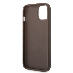 Guess  4G Stripe Zadní Kryt pro iPhone 14 Brown