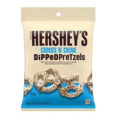 Hershey's Cookies Creme Dipped Pretzels 120g