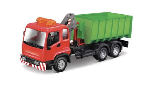 1:43 servisné vozidlá Hooklift and Crane Truck