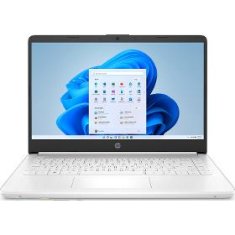 HP 14s-dq0030nc, Celeron N4120, 14.0 HD (1366×768)/SVA/250n, Intel UHD, 4GB DDR4, SSD 128GB, W11S, 2-2-0, White