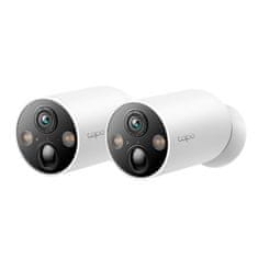 TP-Link Tapo C425(2-pack) venkovní IP kamera, 4MP, 2.1mm, WiFi, baterie