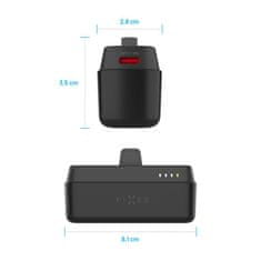 FIXED Powerbanka Zen 5 Plug-in s výstupem PD 20W, 5 000 mAh, černá (FIXZEN-5PL-BK)