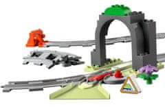 LEGO DUPLO 10425 Železniční tunel a koleje – rozšiřující sada