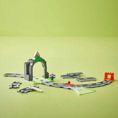 LEGO DUPLO 10425 Železniční tunel a koleje – rozšiřující sada