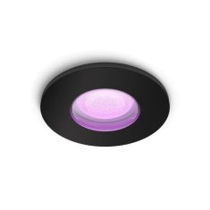 Philips Philips HUE WACA Xamento podhledové LED svítidlo 1x GU10 5.7W 350lm 2000-6500K RGB IP44, černé