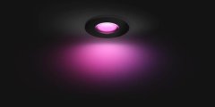 Philips Philips HUE WACA Xamento podhledové LED svítidlo 1x GU10 5.7W 350lm 2000-6500K RGB IP44, černé