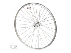 Remerx kolo zapletené 28" 622-19 zadní RU 36 děr stříbrné Union/CnSpoke pro 7-k