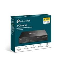 TP-Link "4 Channel PoE Network Video RecorderSPEC: H.265+/H.265/H.264+/H.264, Up to 8MP resolution, Decoding capability