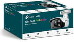 TP-Link "3MP Outdoor Full-Color Bullet Network CameraSPEC: H.265+/H.265/H.264+/H.264, 1/2.8"" Progressive Scan CMOS, Co