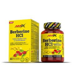 AMIX Berberine HCl with Green Tea & Dandelion 60 cps