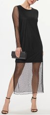 Pieces Dámské šaty PCNESH Regular Fit 17146719 Black (Velikost XS)