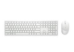 DELL Pro Wireless Keyboard and Mouse - KM5221W - Czech/Slovak (QWERTZ) - White