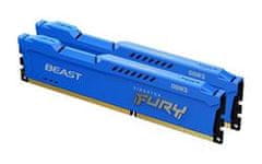 Kingston FURY Beast DDR3 16GB (Kit 2x8GB) 1600MHz DIMM CL10 modrá