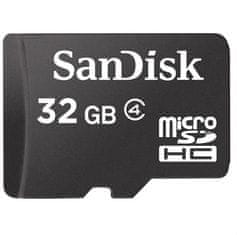 SanDisk Paměťová karta 32 GB microSDHC Class 4 Memory Card