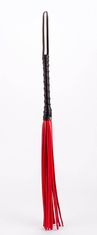 Devil Sticks Devil Sticks Leather Tails Whip (Red), kožený bičík s důtky