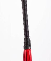 Devil Sticks Devil Sticks Leather Tails Whip (Red), kožený bičík s důtky