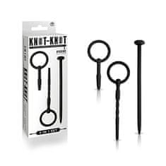 Hidden Desire NMC Knot-Knot Urethral Souding Kit 1 (Black), dilatátory penisu